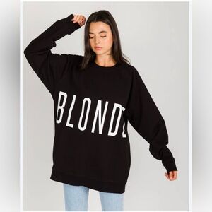 BLONDE Brunette The Label Black Crew